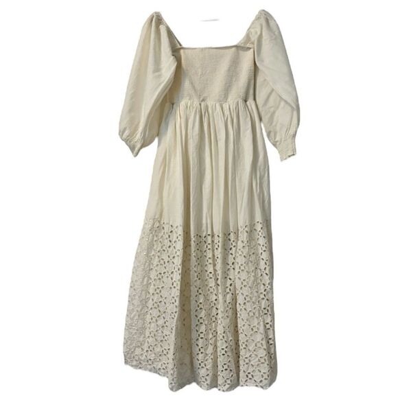 Free People NWT Perfect Storm MIDI Dress in the color Tea. Size XS - Picture 10 of 12